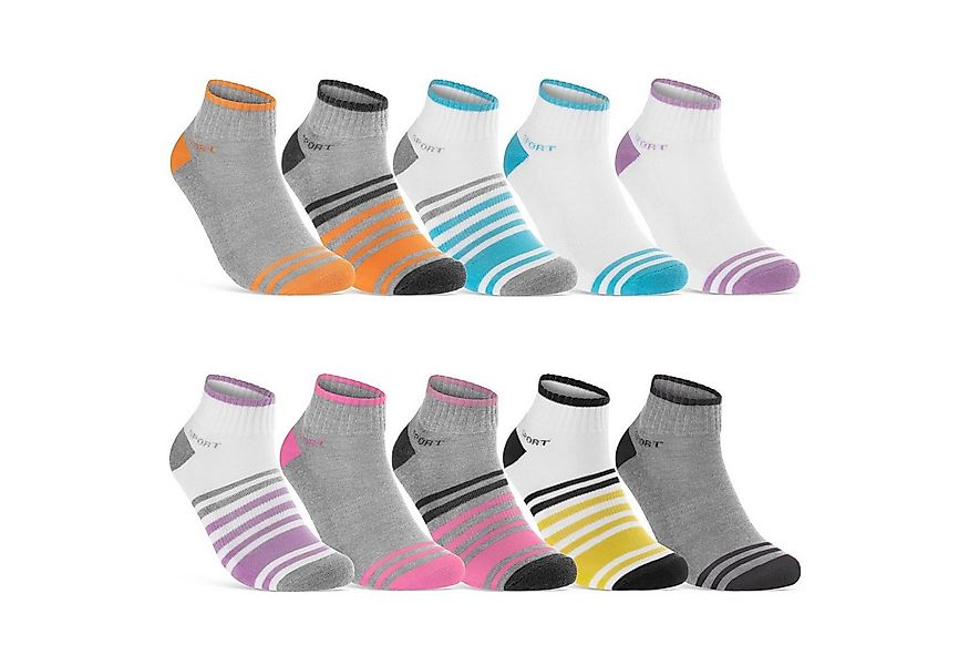 sockenkauf24 Sneakersocken 6 oder 12 Paar Damen Sneaker Socken Sportsocken günstig online kaufen
