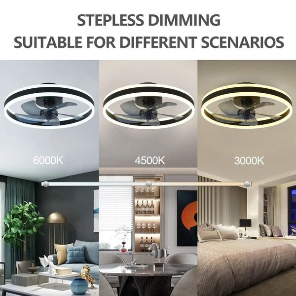 Athlix Deckenventilator Deckenleuchte LED Deckenventilator mit günstig online kaufen