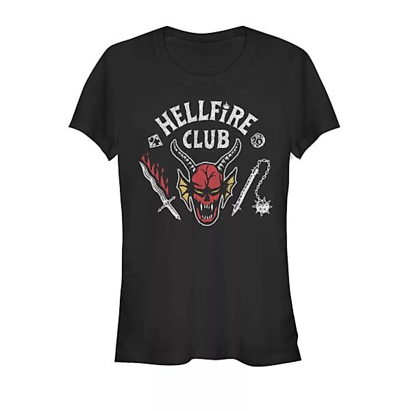 Netflix - Stranger Things - Hellfire Club - Frauen T-Shirt günstig online kaufen