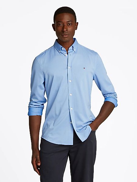 Tommy Hilfiger Langarmhemd "PERFORMANCE TWO TONE SF SHIRT" günstig online kaufen