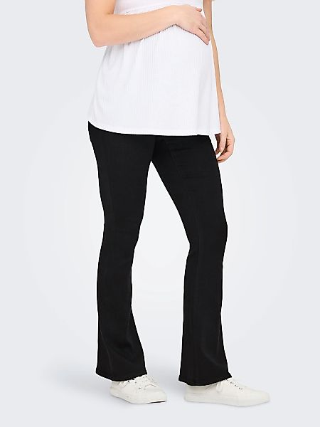 ONLY MATERNITY Push-up-Jeans "OLMRAIN LIFE REG PUSH UP FLARED NOOS" günstig online kaufen