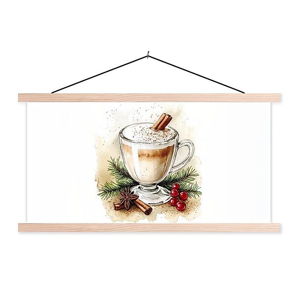 MuchoWow Poster Winter - Kaffee - günstig online kaufen