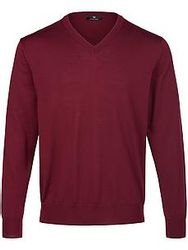 V-Pullover Peter Hahn rot günstig online kaufen