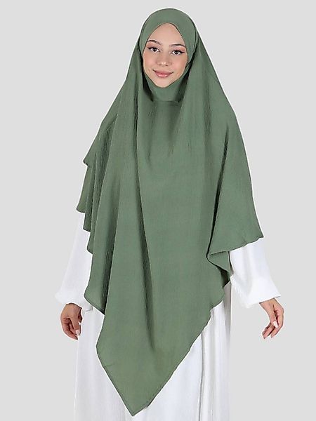 Aymasal Kopftuch Zweilagiger Khimar Aqsa Jazz günstig online kaufen