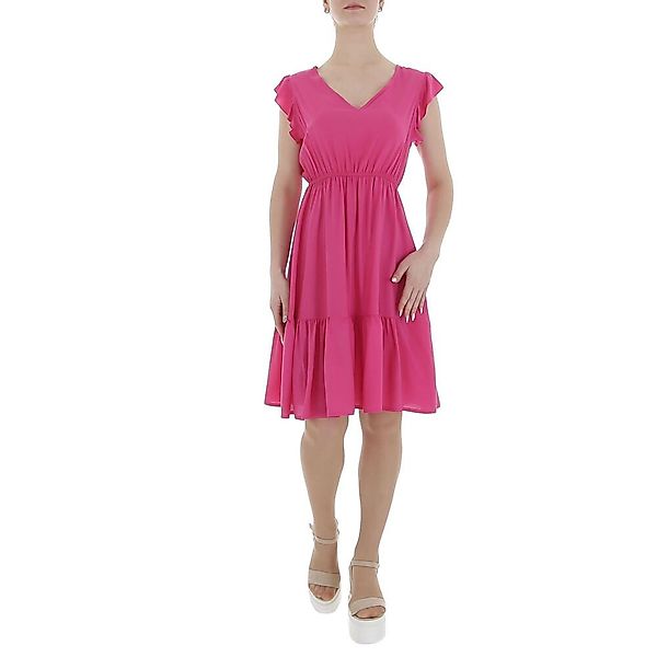 Ital-Design Sommerkleid Damen Freizeit (85941300) Rüschen günstig online kaufen