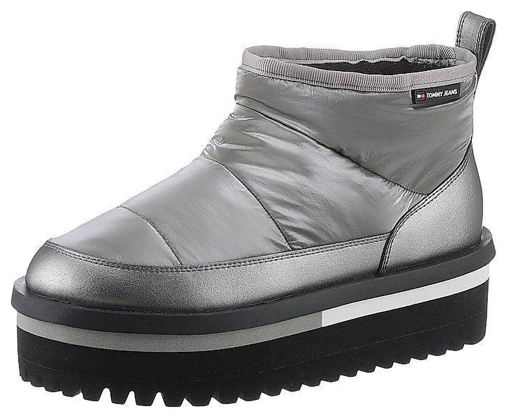 Tommy Jeans TJW NYLON FLATFORM BOOT WL Winterboots, Plateau, Snowboots, Ank günstig online kaufen