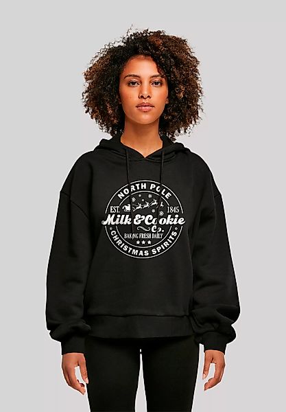 F4NT4STIC Kapuzenpullover "Milk and Cookie Bakery Retro Weihnachten Sign", günstig online kaufen