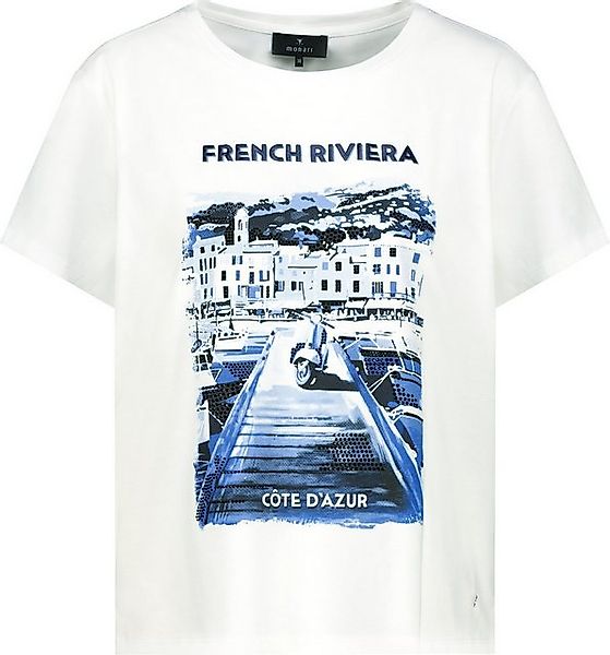 Monari T-Shirt Monari Damen T-Shirt mit „French Riviera“-Print Côte d'Azur günstig online kaufen
