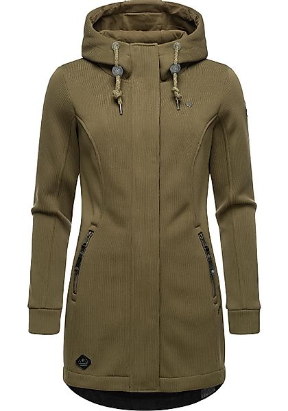 Ragwear Kapuzensweatjacke Letti Bonded Sportliche Kapuzenjacke günstig online kaufen