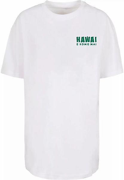 Merchcode T-Shirt "Merchcode Ladies Hawai Oversized Tee", (1 tlg.) günstig online kaufen