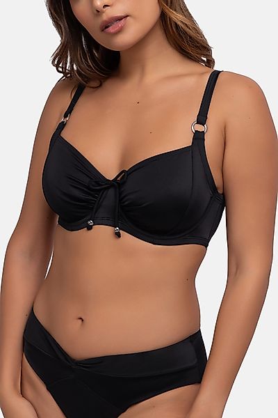 Dorina Bügel-Bikini-Top FIJI, Full Cup, Stoffraffung günstig online kaufen
