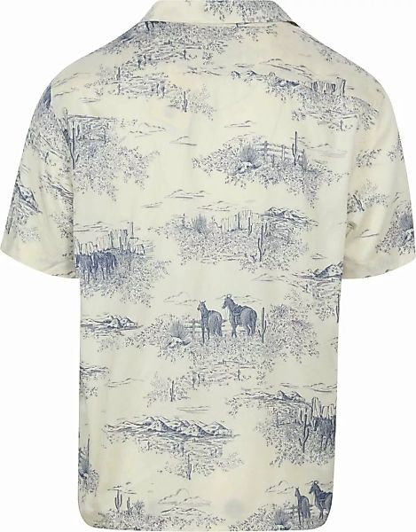 Levi's Overhemd Kurzarm Off-white Sunset Vintage - Größe M günstig online kaufen