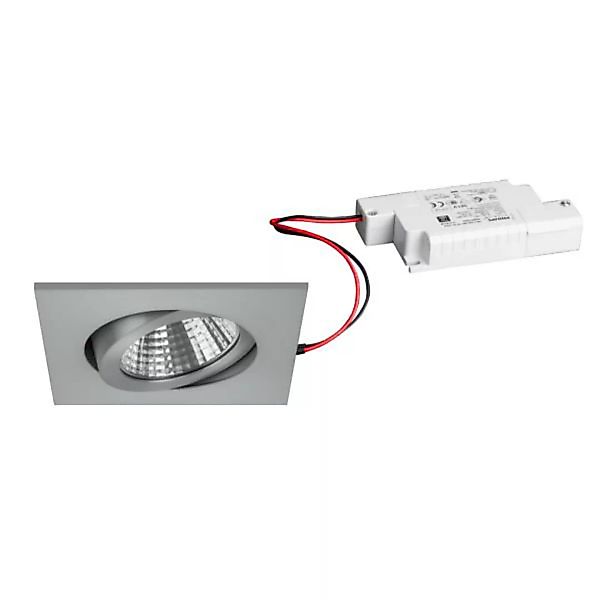 Brumberg LED-Einbaustrahler 7W 230V quadratisch alu-matt - 39262253 günstig online kaufen