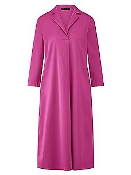 Kleid kleinem Reverskragen Peter Hahn pink günstig online kaufen