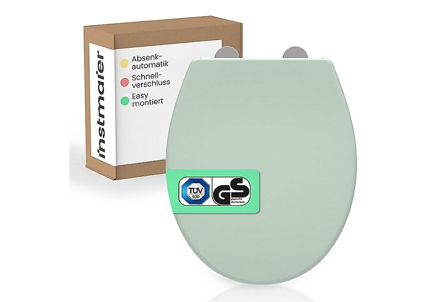 instmaier WC-Sitz instmaier Helma, Toilettendeckel mit Absenkautomatik, Abs günstig online kaufen