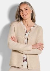 GOLDNER Strickjacke Strickjacke aus reiner Baumwolle günstig online kaufen