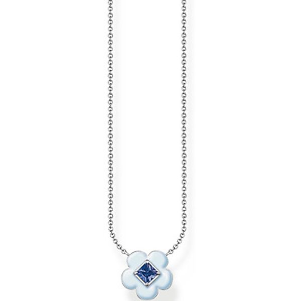 THOMAS SABO Kette mit Anhänger Blume günstig online kaufen