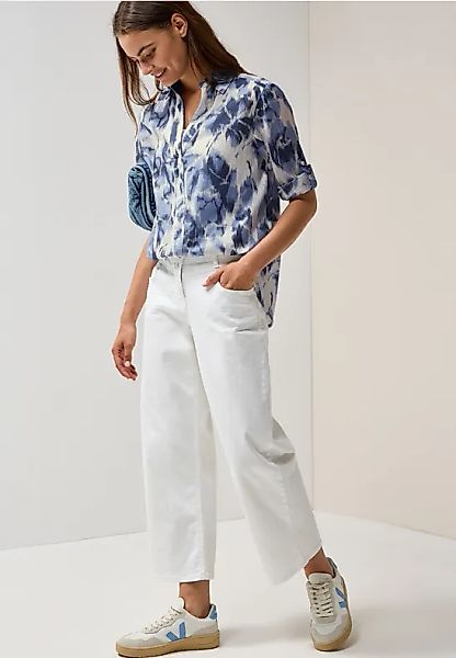 Gemusterte Long Blouse günstig online kaufen