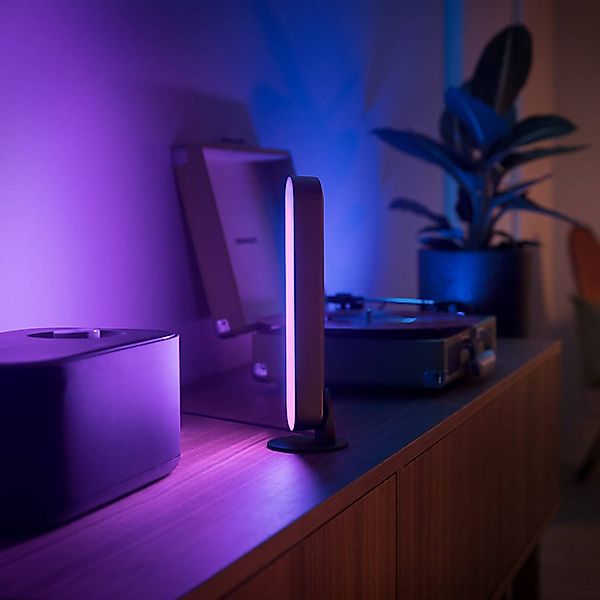 Philips Schreibtischlampe Philips Hue Play Lightbar Doppelpack schwarz günstig online kaufen