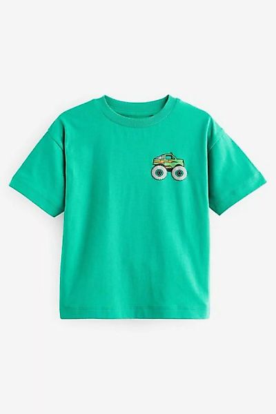 Next T-Shirt Kurzarm-T-Shirt mit Print am Rücken (1-tlg) günstig online kaufen