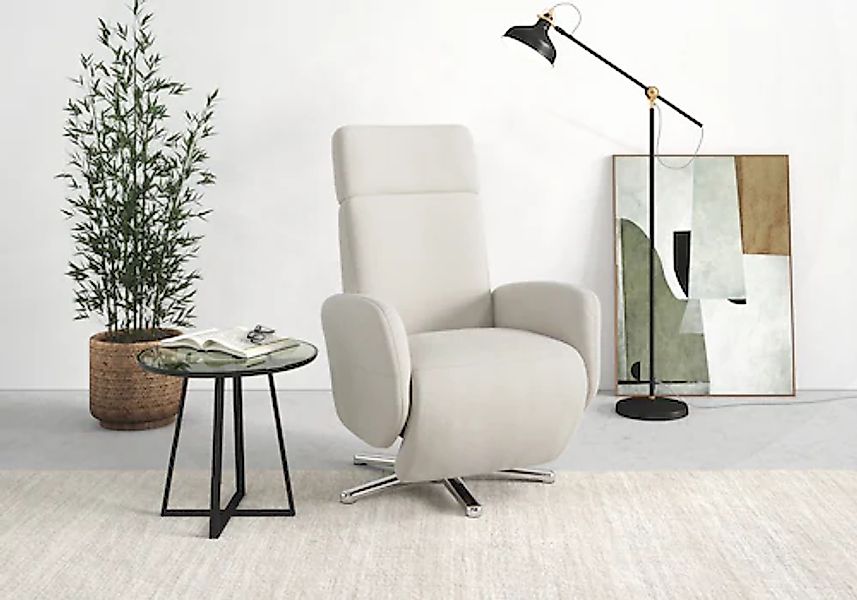 sit&more TV-Sessel »Grenoble, inkl. Kopfteilverstellung« wahlweise mit 2 Mo günstig online kaufen