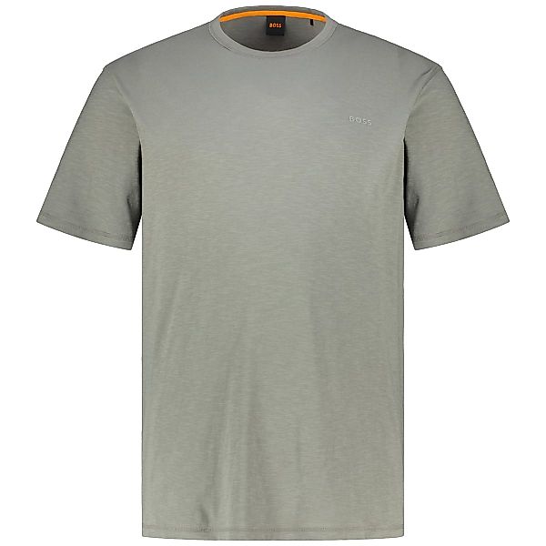 BOSS T-Shirt aus Biobaumwolle Farbe grau Größe: 5XL günstig online kaufen