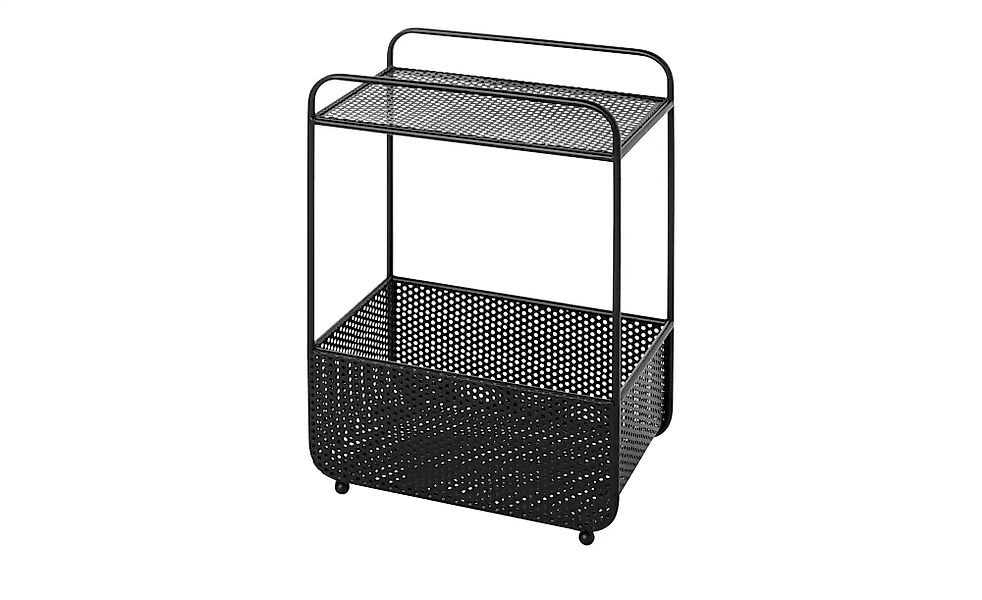 Beistelltisch  Hanau ¦ schwarz ¦ Maße (cm): B: 41 H: 58 T: 25.0 Tische > Be günstig online kaufen