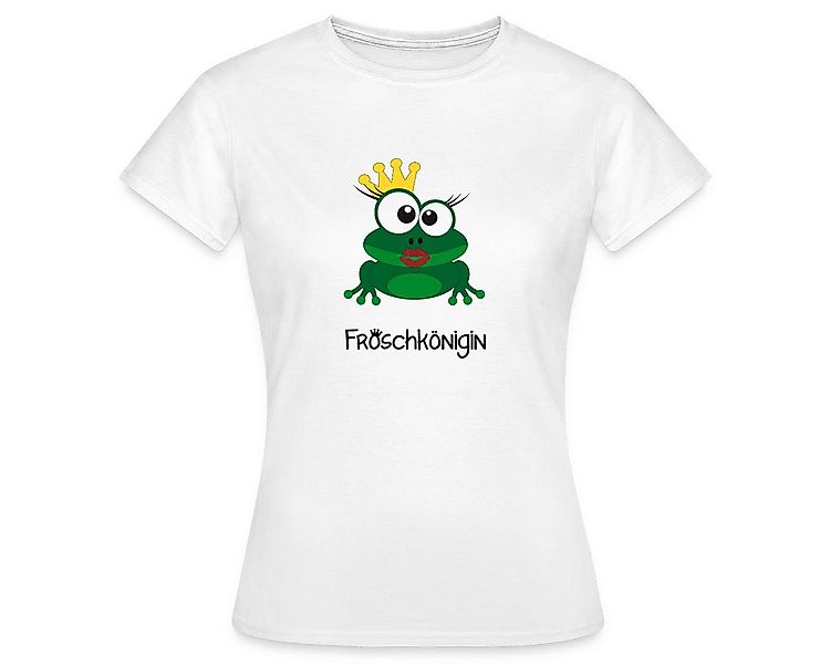 Spreadshirt T-Shirt Froschkönigin Kostüm Märchen Karneval Frauen T-Shirt (1 günstig online kaufen