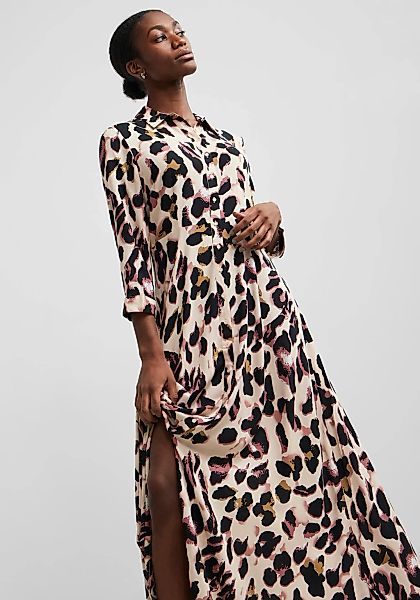 Y.A.S Hemdblusenkleid "YASSAVANNA LONG SHIRT DRESS" Sommerkleid, mit 3/4 Är günstig online kaufen