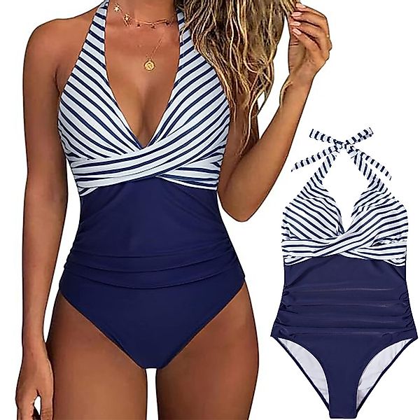 RWEUOQ Badeanzug Damen Bauchweg, Shape Badeanzug günstig online kaufen
