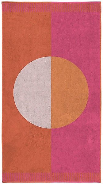 Seahorse Strandtuch »Colorblock Circle«, (Packung, 1 St.), Trendy summer de günstig online kaufen