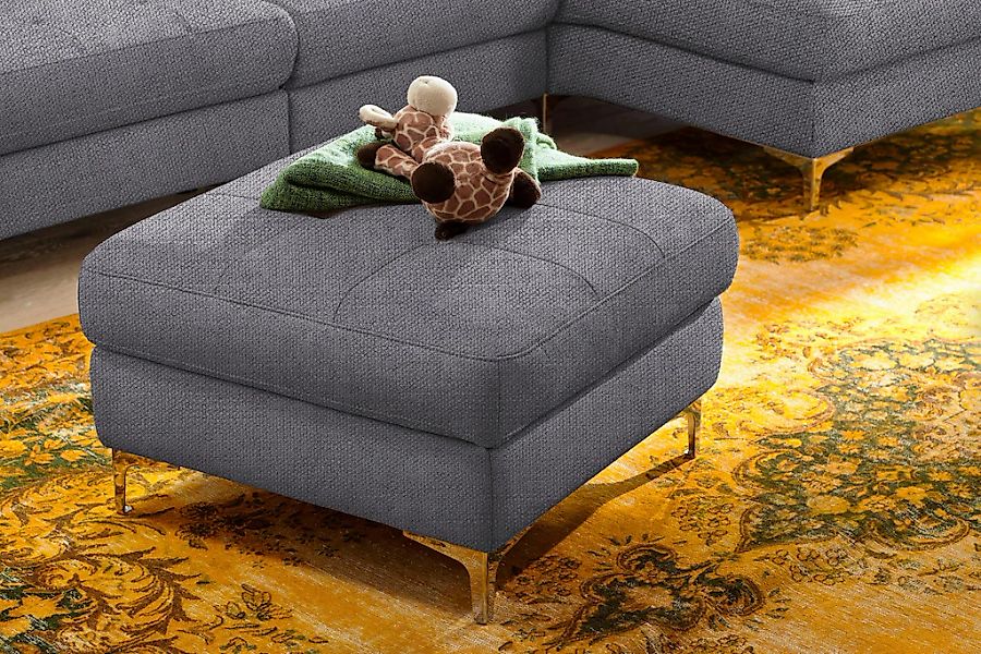 Home affaire Polsterhocker "Basel" passend zur Basel-Serie günstig online kaufen