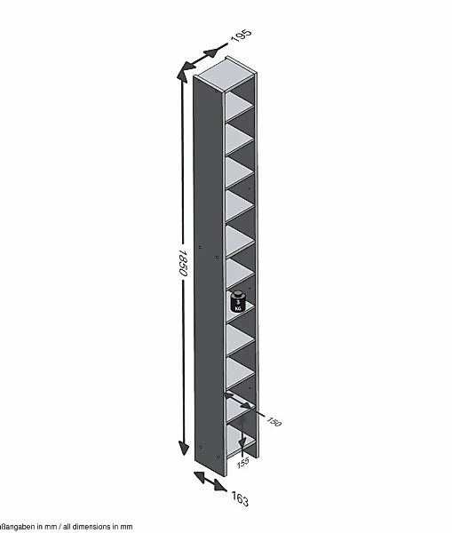 FMD Standregal "Hallo 2" günstig online kaufen