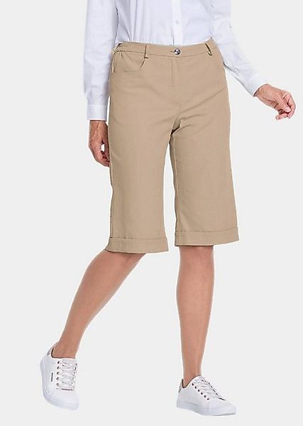 GOLDNER 7/8-Caprijeans Kurzgröße: Sportliche Bermuda-Jeanshose Carla günstig online kaufen