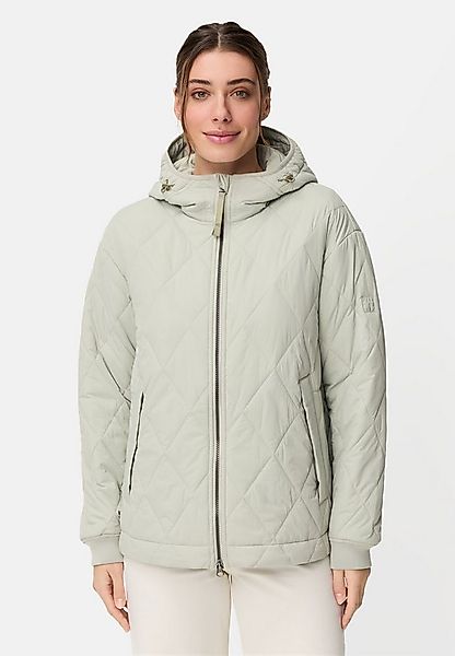 camel active Steppjacke mit Kapuze Langarm Kapuze Markenlabel günstig online kaufen