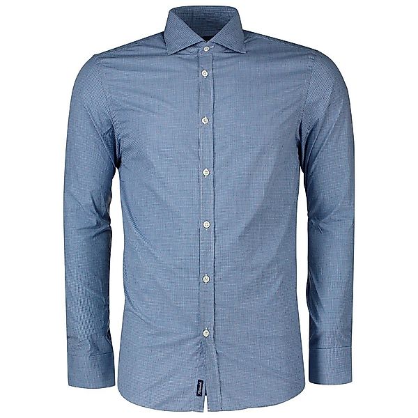 FaÇonnable Casual Cont Garibaldi 8 Shirt M Blue Print günstig online kaufen