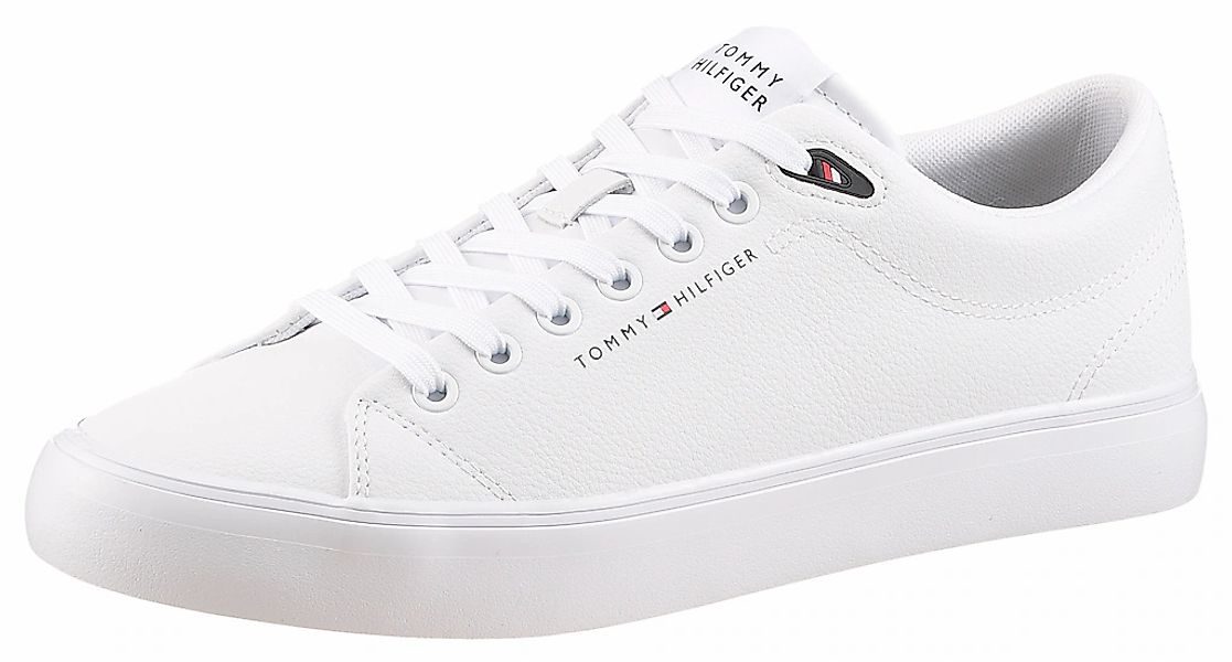 Tommy Hilfiger Sneaker "TH HI VULC CORE LOW LTH II ESS", Freizeitschuh, Hal günstig online kaufen