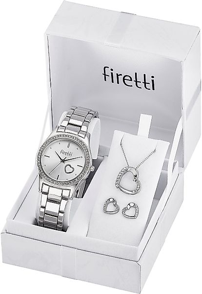 Firetti Quarzuhr, (Set, 5-tlg., mit Anhänger, günstig online kaufen