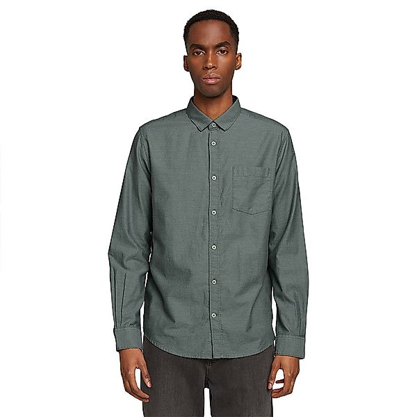 Tom Tailor 1028700 Langarm-shirt S Smoke Green Small Cross Stripe günstig online kaufen