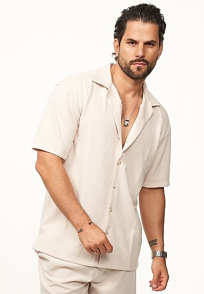CARISMA Kurzarmhemd im Summer-Look mit Strukturmuster günstig online kaufen