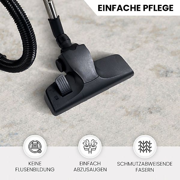 Livabliss Teppich »UTRECHT« rechteckig 9 mm Höhe Designerteppich in Marmor günstig online kaufen