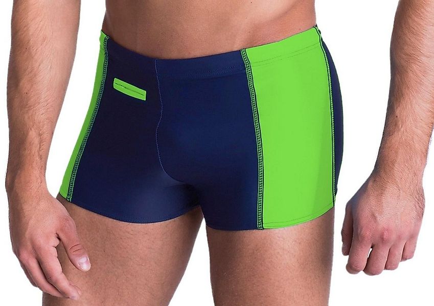 Aquarti Badepants Aquarti Herren Badehose mit Reißverschlusstasche Badeshor günstig online kaufen