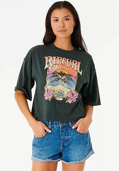 Rip Curl T-Shirt "BARRELLED HERITAGE CROP" günstig online kaufen