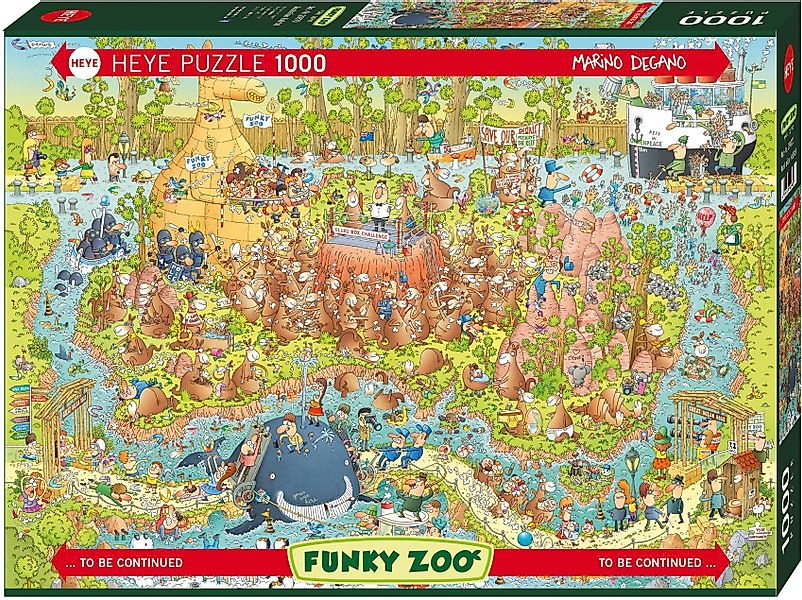 HEYE Puzzle Australian Habitat, 1000 Puzzleteile, günstig online kaufen