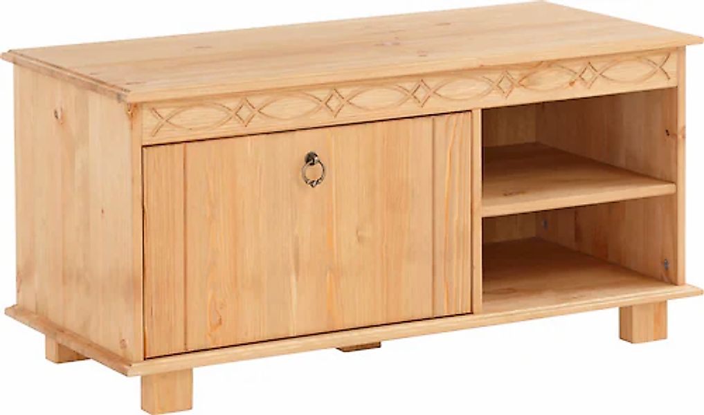 Home affaire Schuhbank "Indra" aus massiver Kiefer, FSC, Breite 90 cm, deze günstig online kaufen