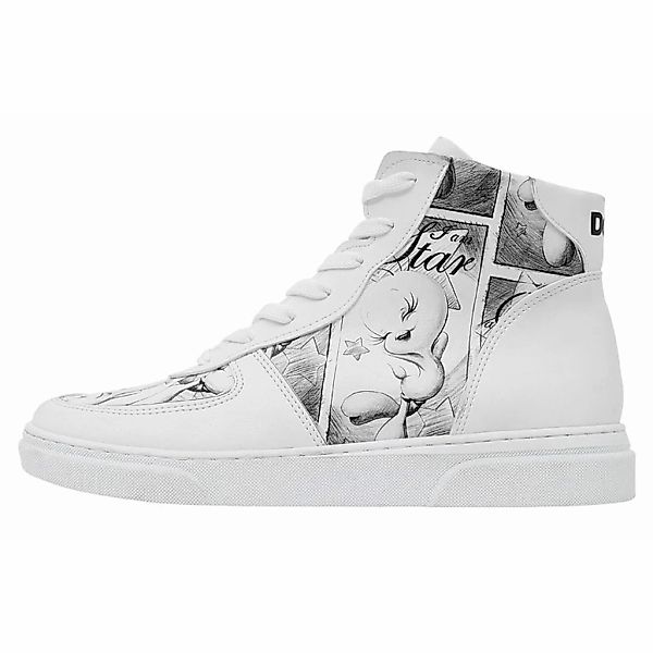 DOGO Stiefelette "Ace Boots Tweety Sketch Damen Stiefeletten", Vegan günstig online kaufen