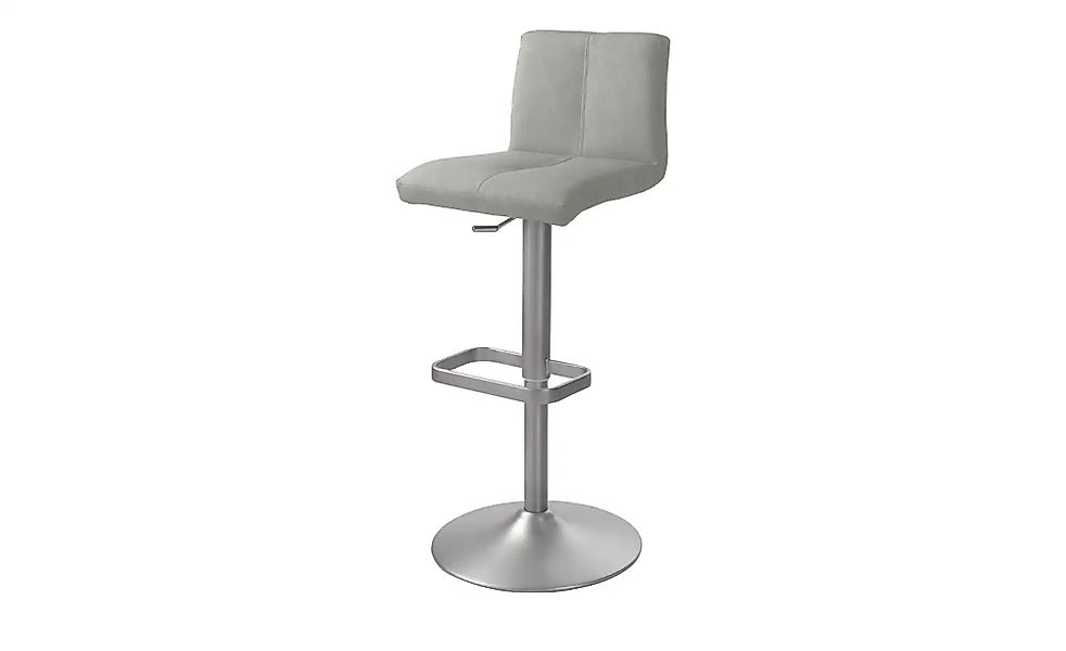 Barhocker  MyTina ¦ grau ¦ Maße (cm): B: 44 T: 38 Polstermöbel > Hocker > B günstig online kaufen