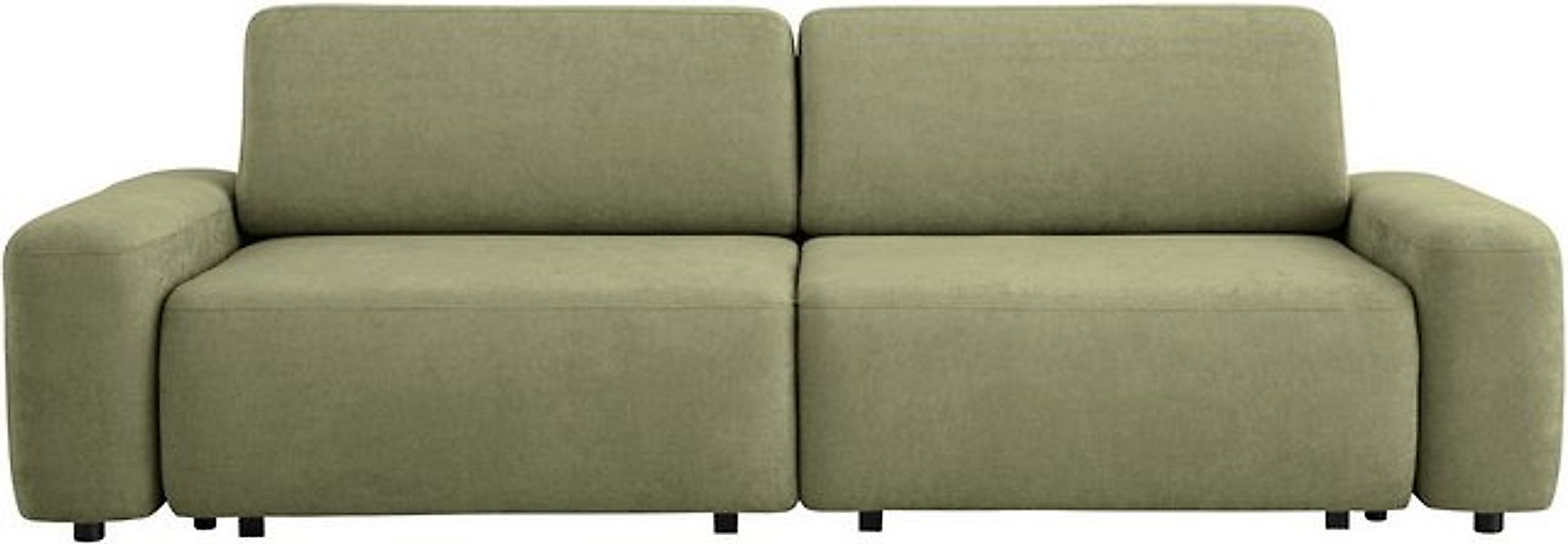 INOSIGN 3-Sitzer "TORGE (257cm), Sofa,Schlafsofa in Cord, Samtvelours, Stru günstig online kaufen