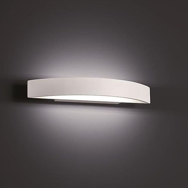 LED Wandleuchte Yona in weiß-matt 18W 1320lm 50x375x115mm günstig online kaufen