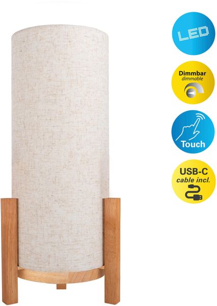 näve LED Tischleuchte Madita, Ein-/Ausschalter, LED günstig online kaufen